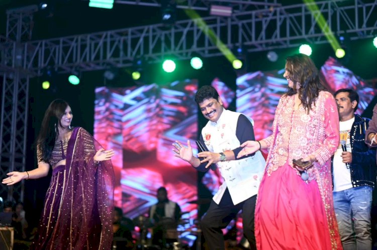 రామగుండం జనసంద్రం: ఎమ్మెల్యే రాజ్ ఠాకూర్ ఆధ్వర్యంలో అంగరంగ వైభవంగా దసరా-దీపావళి సంబరాలు