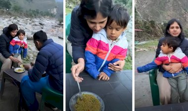 A mother gave her 3-year old Maggi and chips for the first time ever: The child's reaction is a huge lesson for modern parents